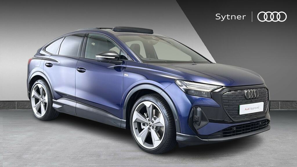 Audi Q4 E Tron 250Kw 55 Qtro 82Kwh Black Ed Tech Pro Blue
