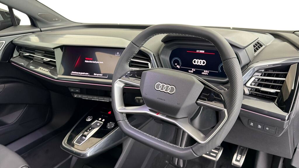 Audi Q4 E Tron 250Kw 55 Qtro 82Kwh Black Ed Tech Pro LF26AMW Blue #6