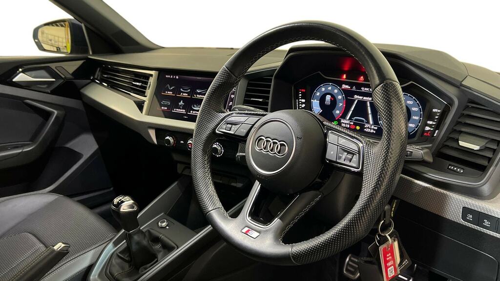 Audi A1 25 Tfsi S Line FL73MXW Blue #6