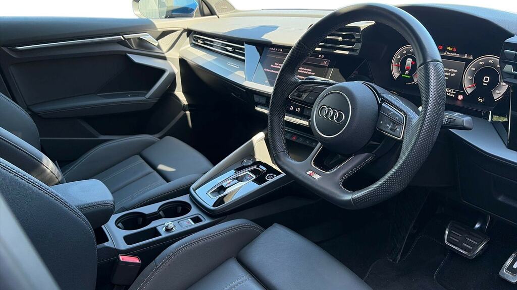 Audi A3 35 Tfsi S Line S Tronic Tech Pack ML74OWD Blue #6
