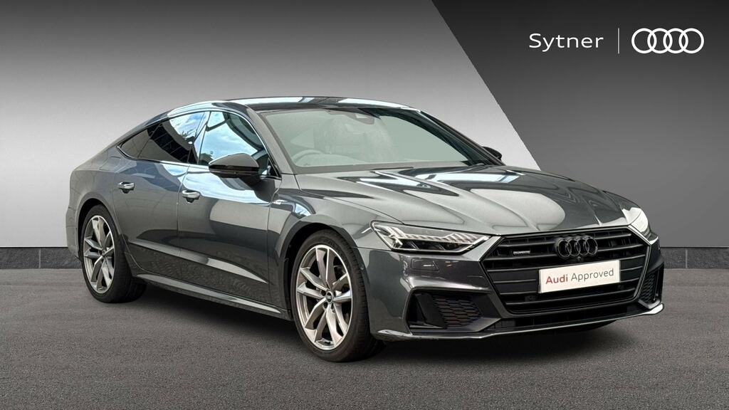 Audi A7 40 Tdi Quattro Black Edition S Tronic Cs Grey