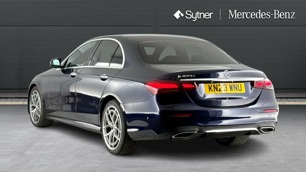 Mercedes-Benz E Class E220d 200 Amg Line Premium 9G-tronic Blue #2