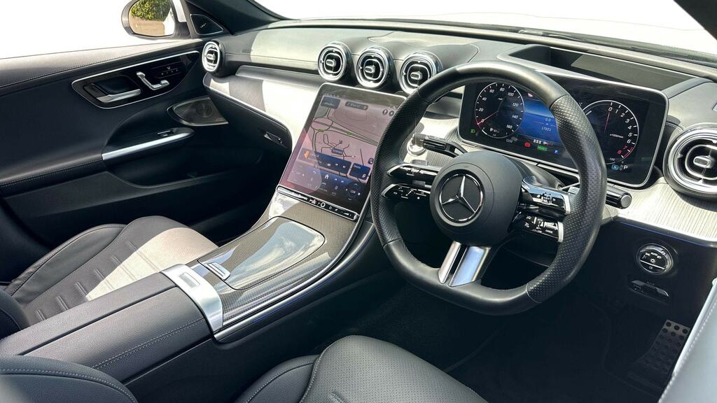 Mercedes-Benz C Class C300e Amg Line Premium Plus 9G-tronic KT24ECZ White #3