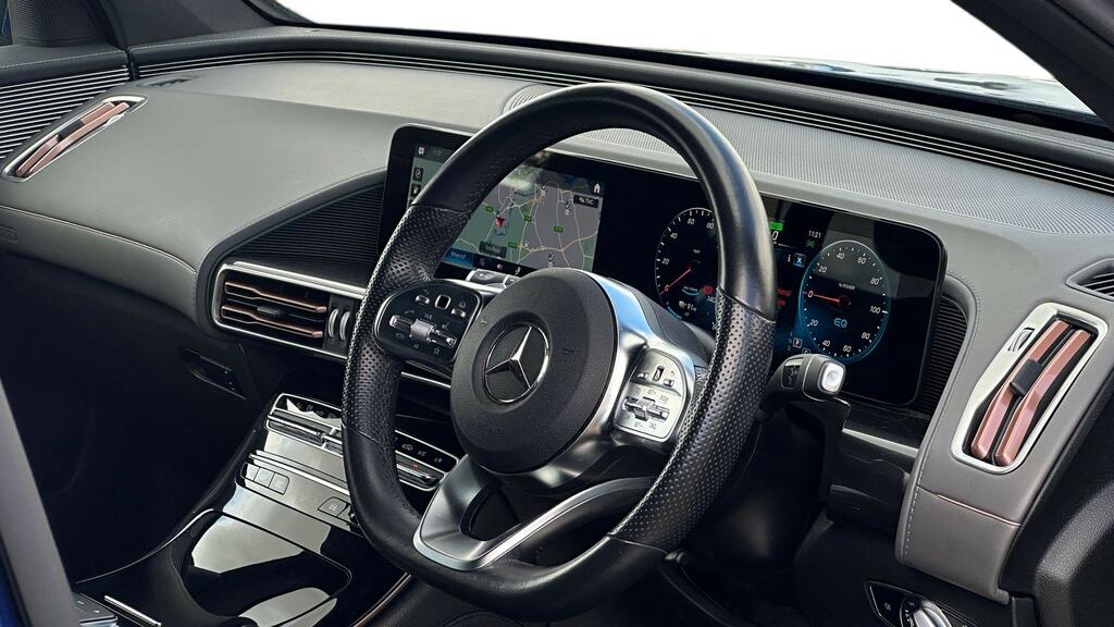 Mercedes-Benz EQC Eqc 400 300Kw Amg Line 80Kwh Blue #3