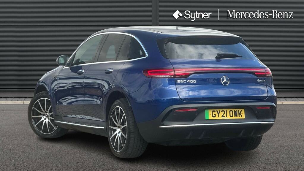 Mercedes-Benz EQC Eqc 400 300Kw Amg Line 80Kwh Blue #2