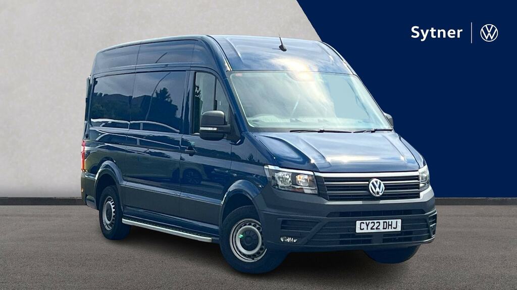 Volkswagen Crafter 2.0 Tdi 177Ps Trendline High Roof Van Blue
