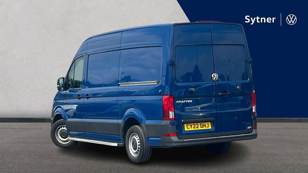 Volkswagen Crafter 2.0 Tdi 177Ps Trendline High Roof Van Blue #3