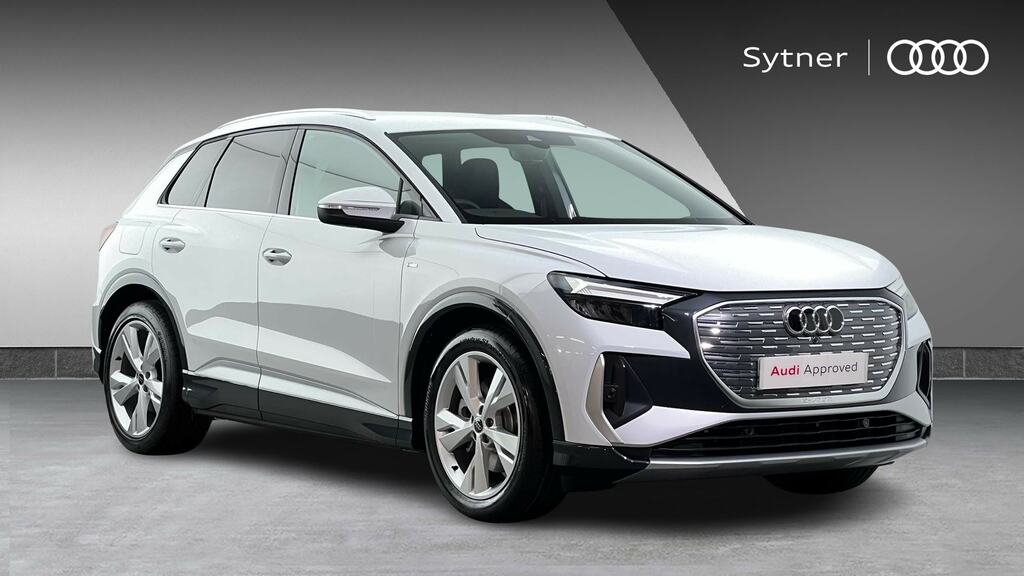 Audi Q4 E Tron 150Kw 40 63Kwh S Line Leather White