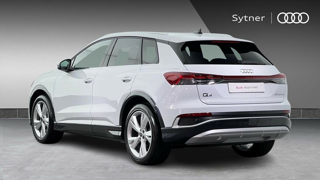 Audi Q4 E Tron 150Kw 40 63Kwh S Line Leather FM26YNA White #3