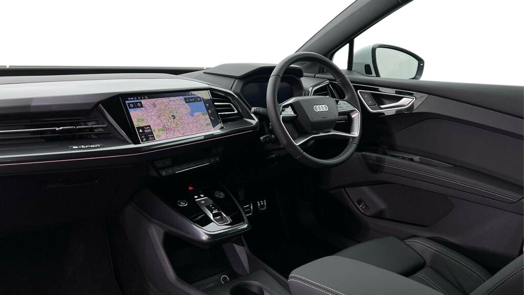 Audi Q4 E Tron 150Kw 40 63Kwh S Line Leather FM26YKU White #2
