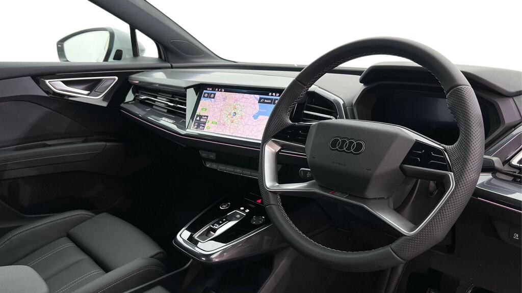 Audi Q4 E Tron 150Kw 40 63Kwh S Line Leather FM26YKU White #6