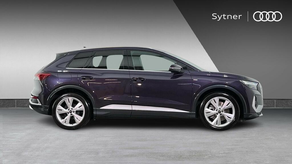 Audi Q4 E Tron 150Kw 40 63Kwh S Line Leather FM26YFW Purple #4