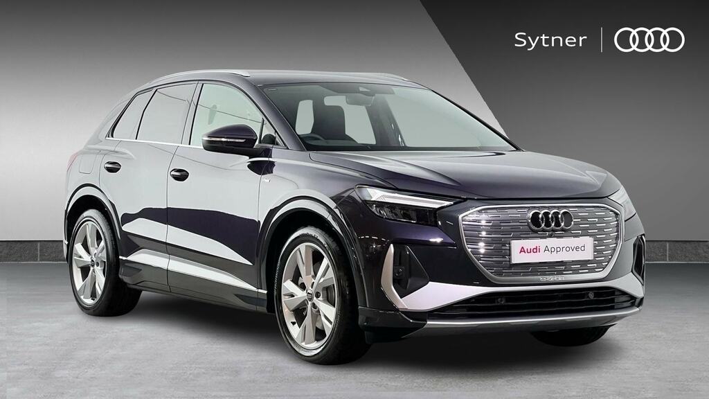 Audi Q4 E Tron 150Kw 40 63Kwh S Line Leather Purple