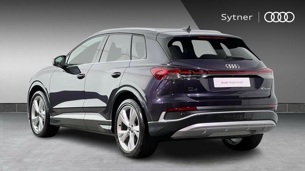 Audi Q4 E Tron 150Kw 40 63Kwh S Line Leather FM26YFW Purple #3