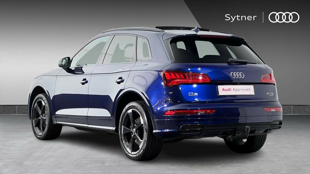 Audi Q5 40 Tdi Quattro Black Edn S Tronic Tech Pack RO20MHZ Blue #3