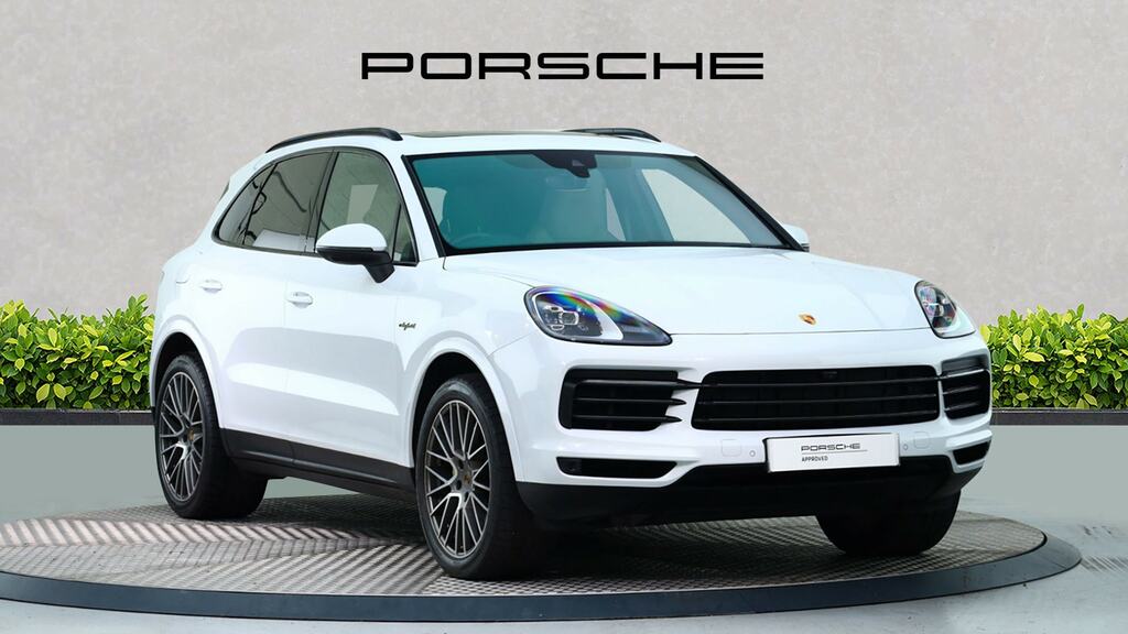 Porsche Cayenne E-hybrid Platinum Edition Tiptronic S White