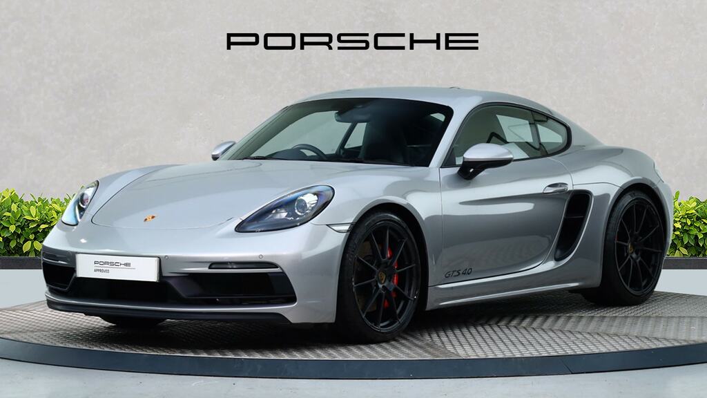 Porsche 718 Cayman 4.0 Gts Silver #3
