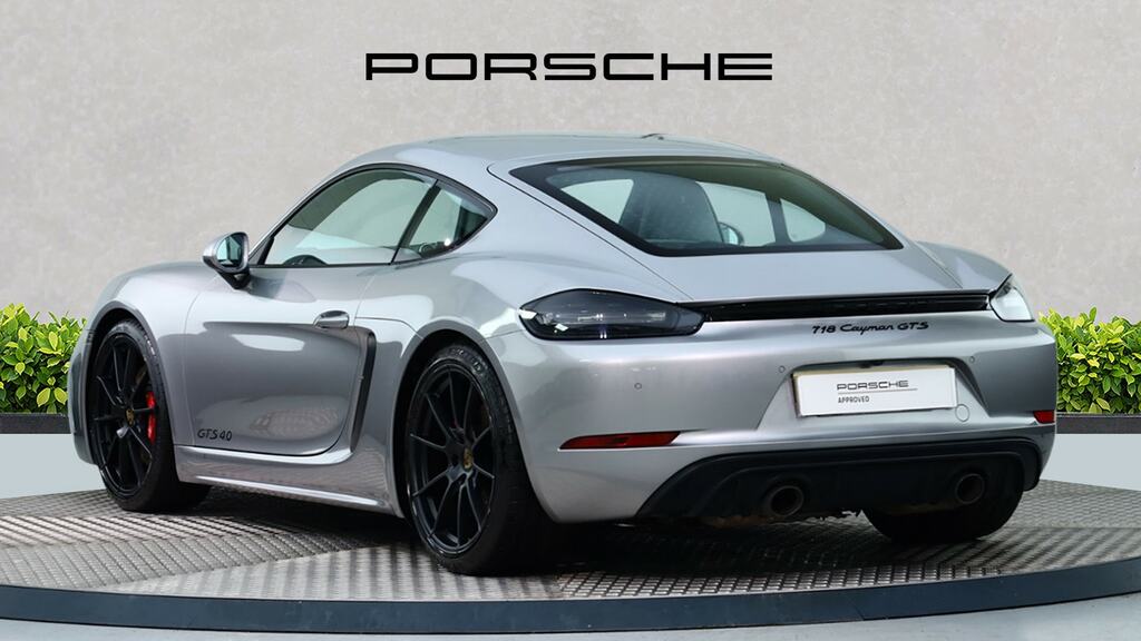 Porsche 718 Cayman 4.0 Gts Silver #5