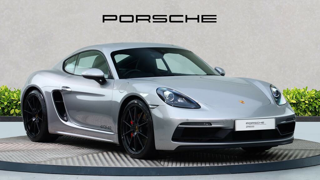 Porsche 718 Cayman 4.0 Gts Silver
