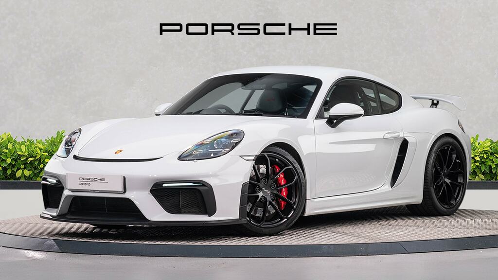 Porsche 718 Cayman 4.0 Gt4 White #3