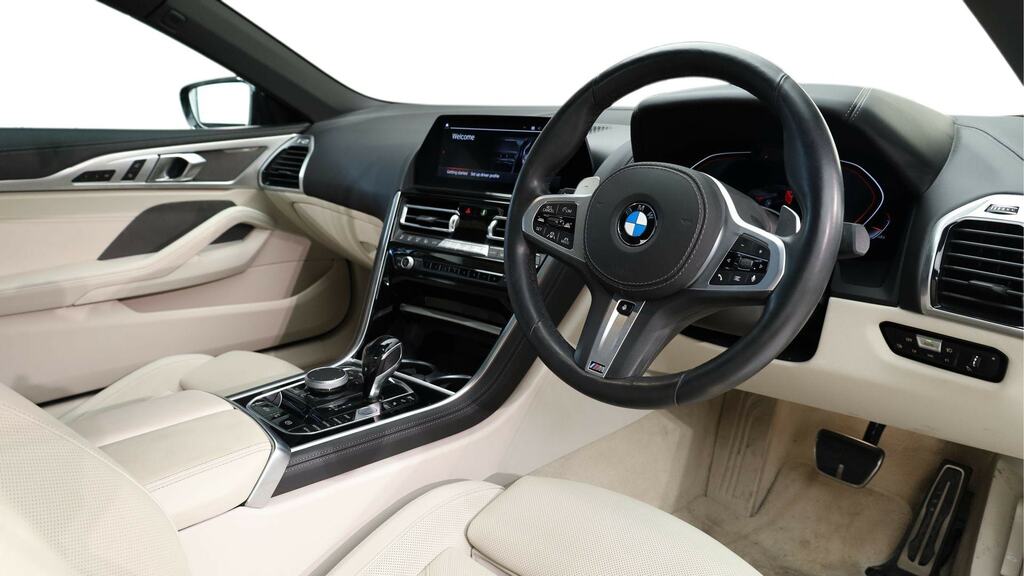 BMW 8 Series Saloon 4.4 M850i V8 Steptronic Xdrive Euro 6 Ss Black #9