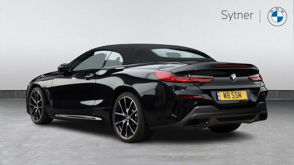 BMW 8 Series 840I Sdrive Black #4