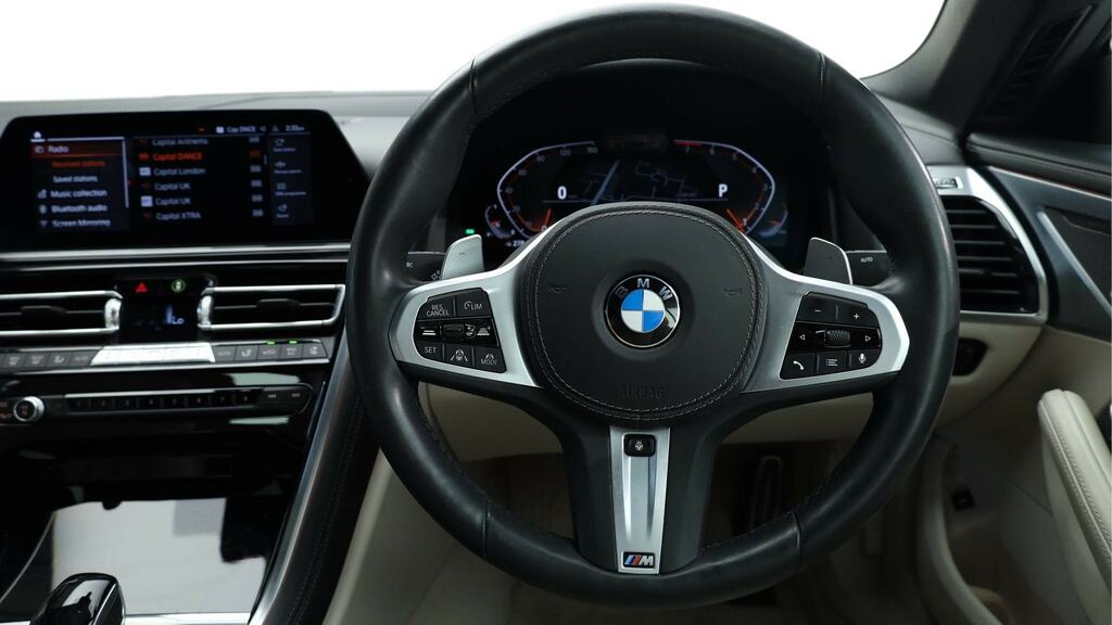 BMW 8 Series Saloon 4.4 M850i V8 Steptronic Xdrive Euro 6 Ss Black #8