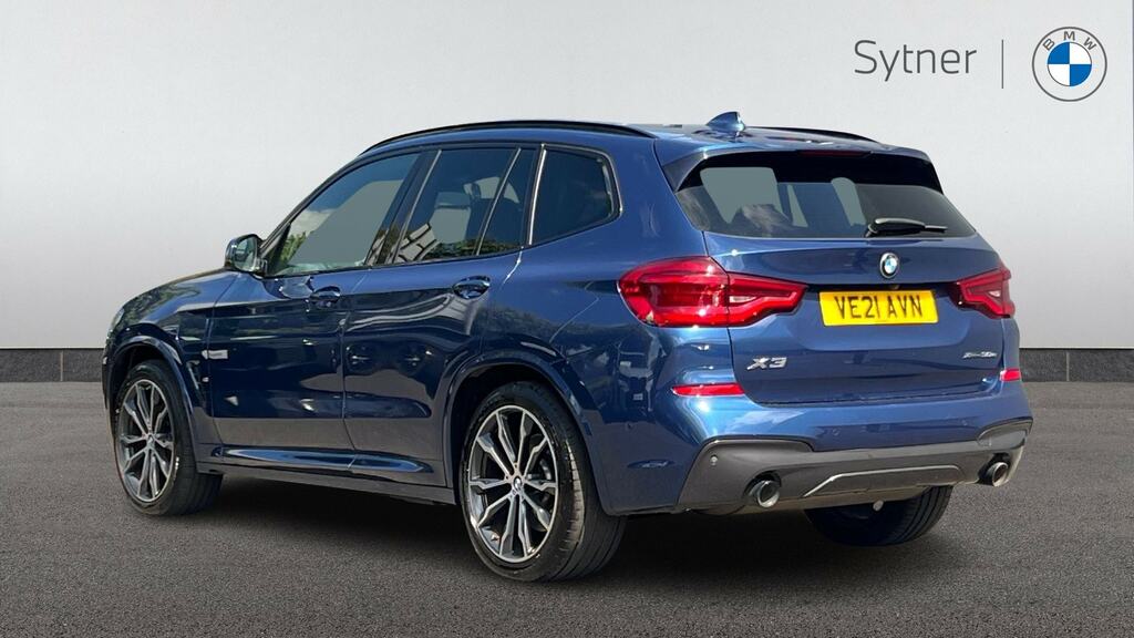 BMW X3 Xdrive 30E M Sport Techpro Pack VE21AVN Blue #2