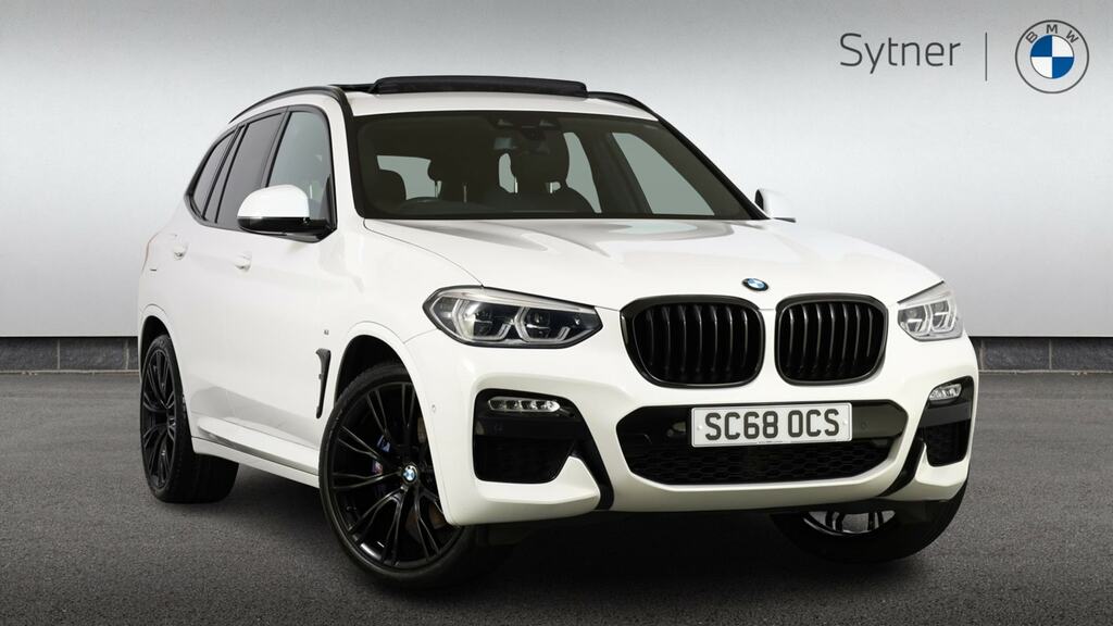 BMW X3 Xdrive20d M Sport Step Techplus Pack White