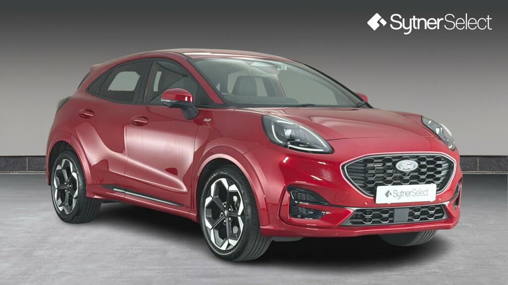 Ford Puma 1.0 Ecoboost Hybrid Mhev St-line X Red