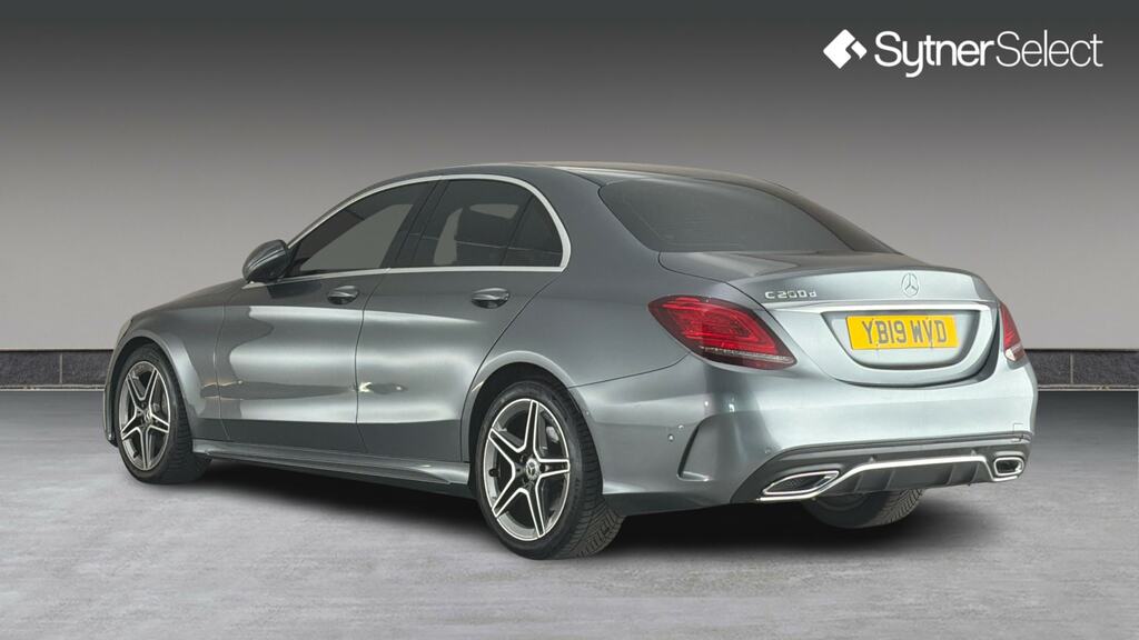 Mercedes-Benz C Class C200d Amg Line YB19WVD Grey #2