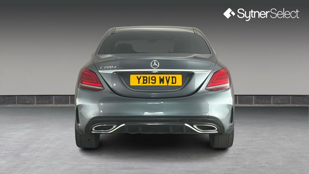 Mercedes-Benz C Class C200d Amg Line YB19WVD Grey #5