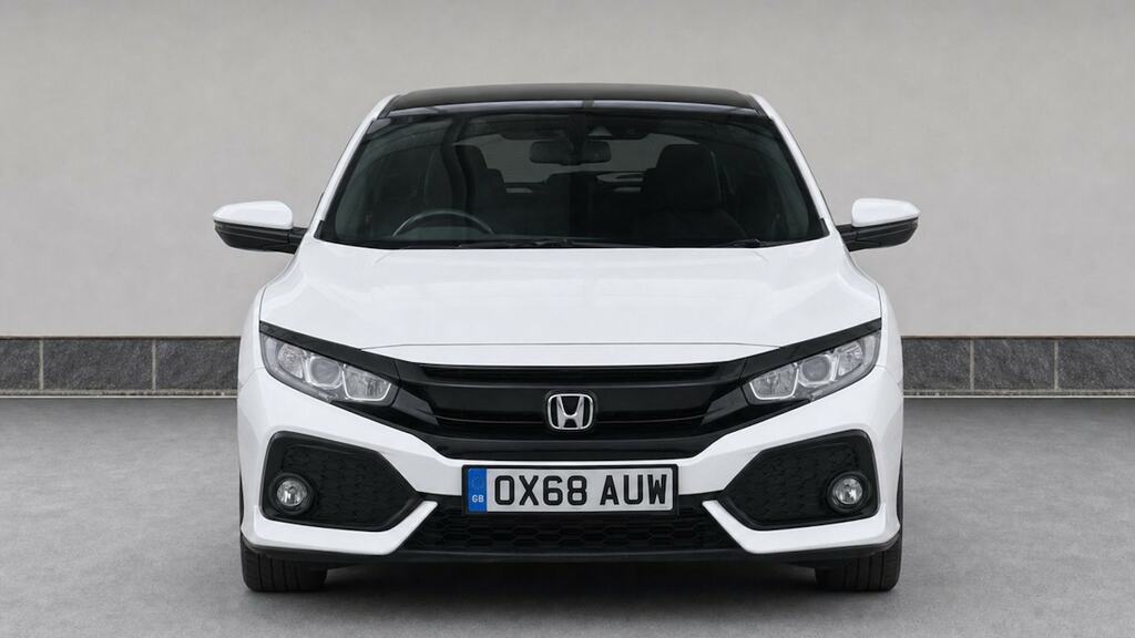 Honda Civic 1.6 I-dtec Ex OX68AUW White #5