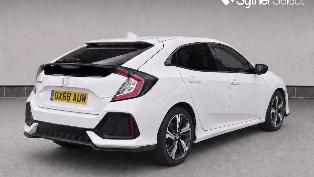 Honda Civic 1.6 I-dtec Ex OX68AUW White #4