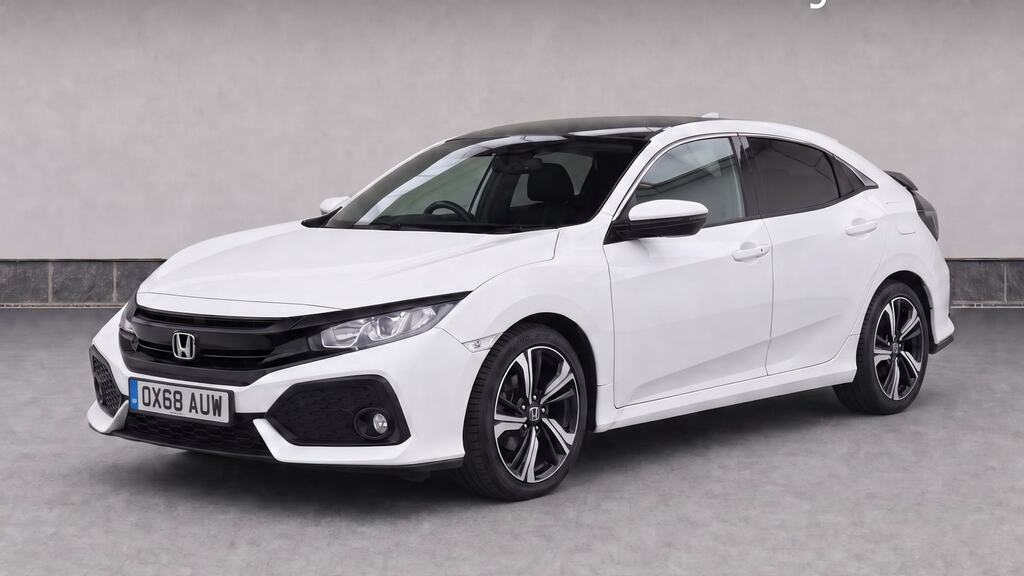 Honda Civic 1.6 I-dtec Ex OX68AUW White #2