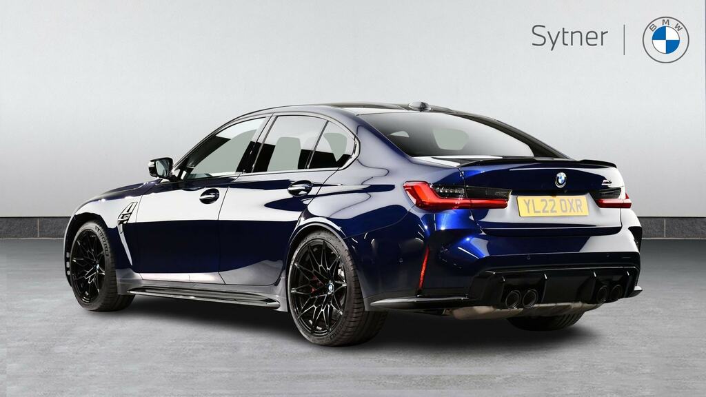 BMW M3 M3 Xdrive Competition M Step YL22OXR Blue #2