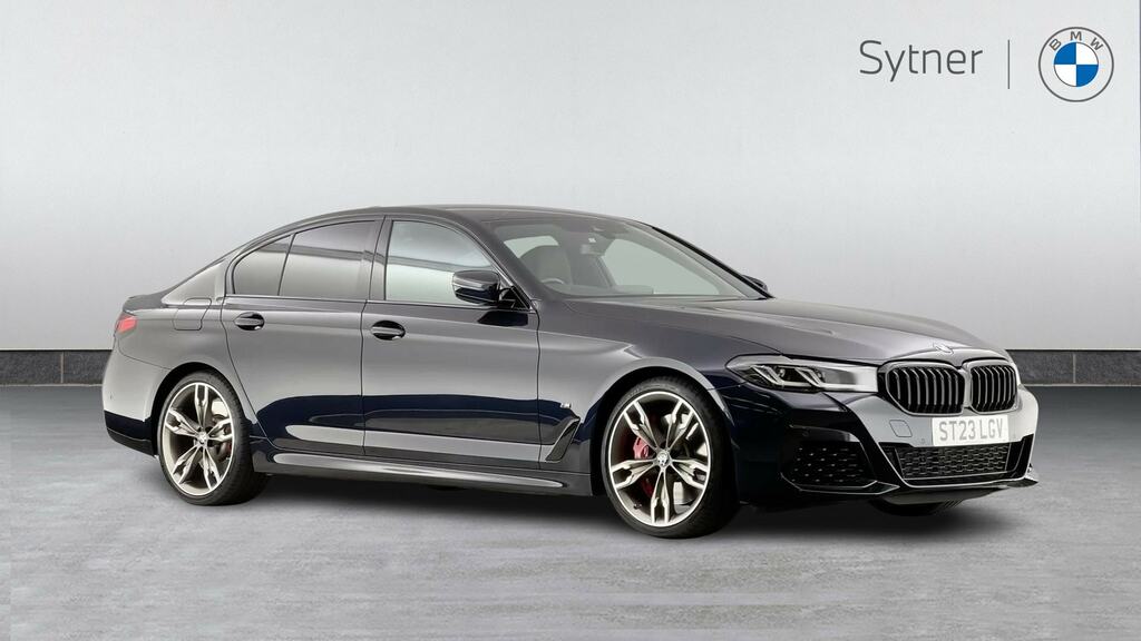 BMW 5 Series M550i Xdrive Black