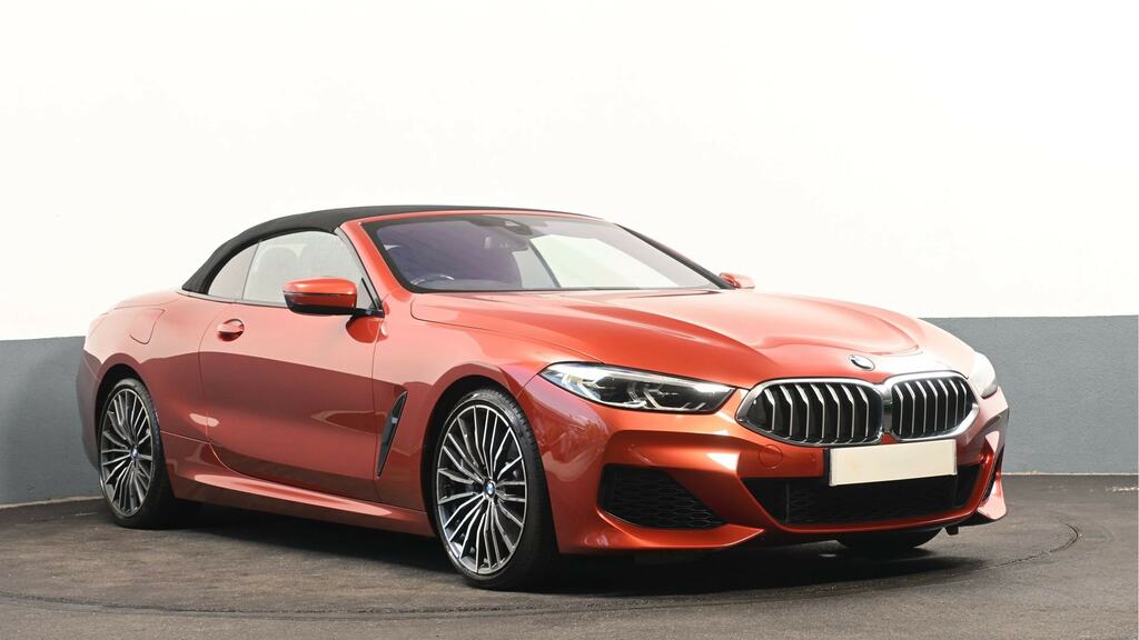 BMW 8 Series 840I Sdrive Orange #2