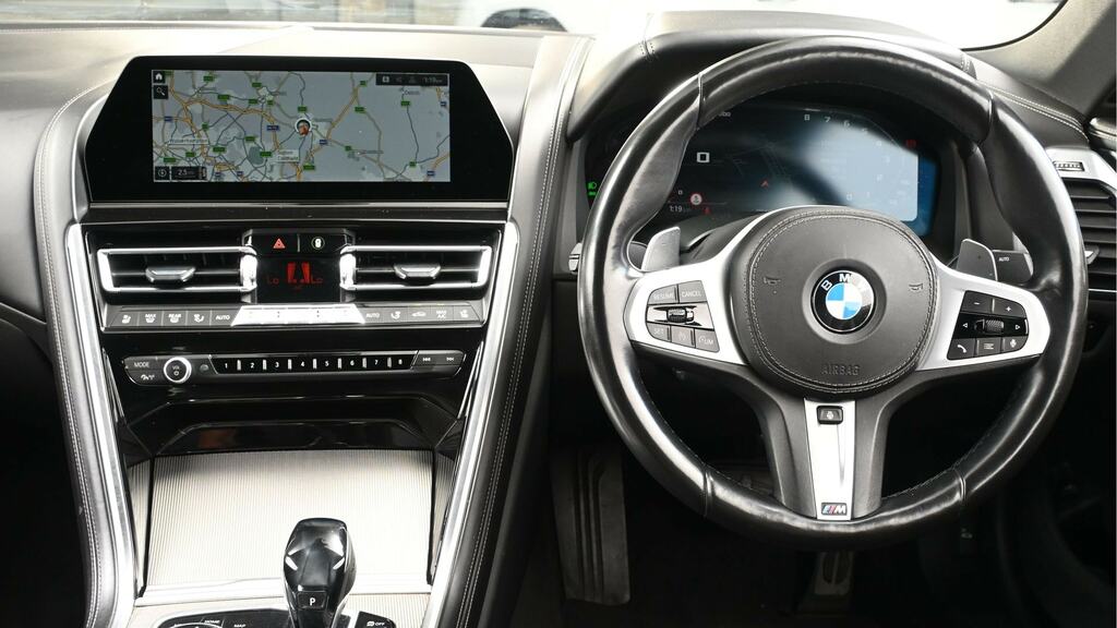 BMW 8 Series 3.0 840I Saloon Steptronic Euro 6 Ss Grey #8