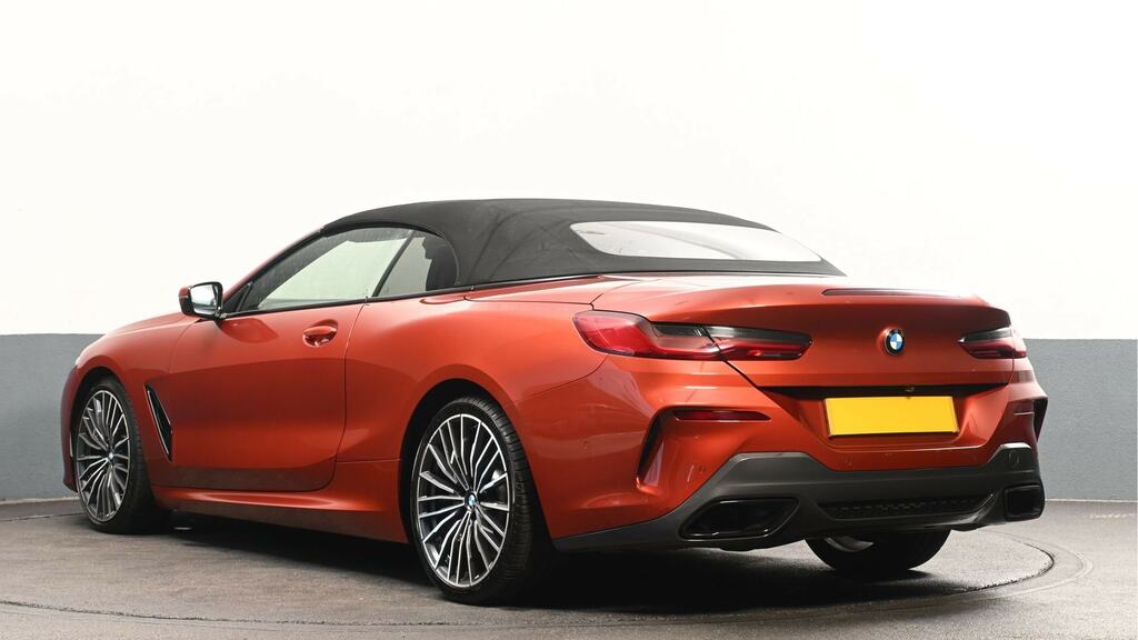BMW 8 Series 840I Sdrive Orange #3