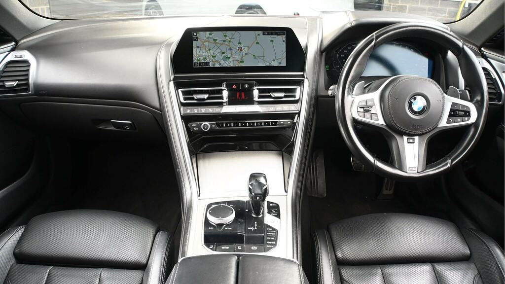 BMW 8 Series 3.0 840I Saloon Steptronic Euro 6 Ss Grey #7