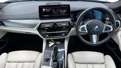 BMW 5 Series 2.0 520D Mht M Sport Touring Hybrid Ste Grey #4