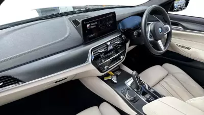 BMW 5 Series 2.0 520D Mht M Sport Touring Hybrid Ste Grey #7