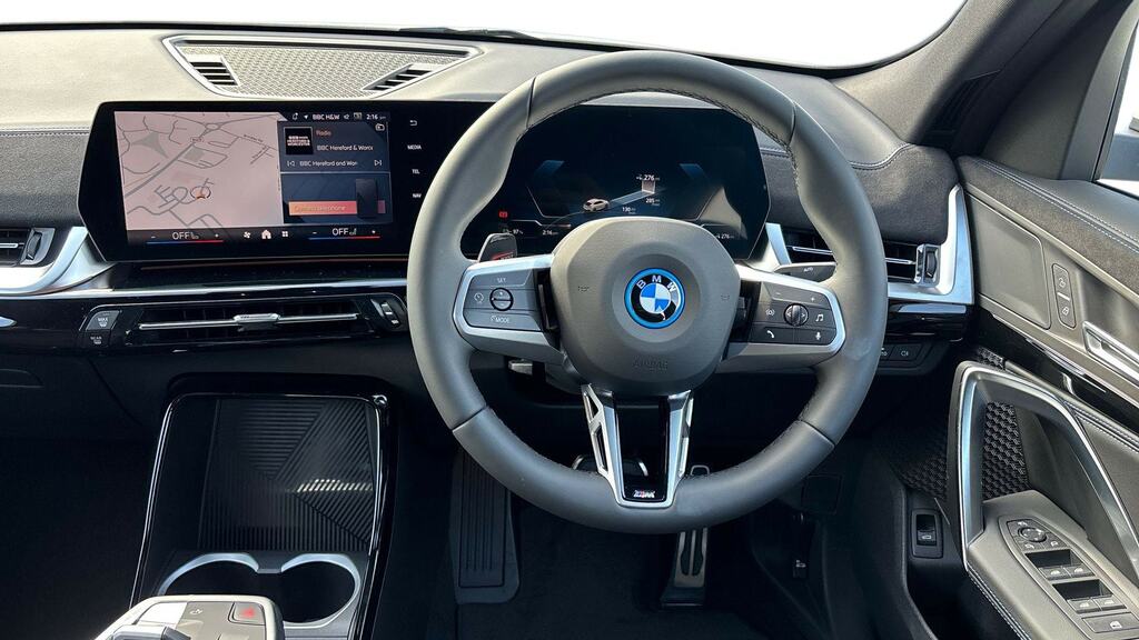 BMW iX2 30 66.5Kwh M Sport Xdrive 11Kw Charger Blue #5
