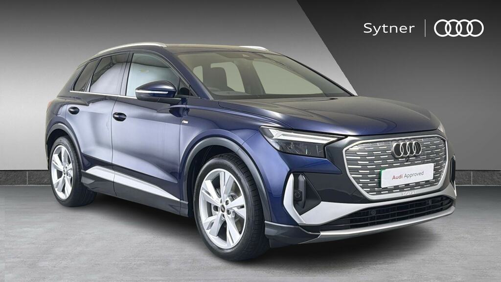Audi Q4 E Tron 210Kw 45 82Kwh S Line Leather Blue