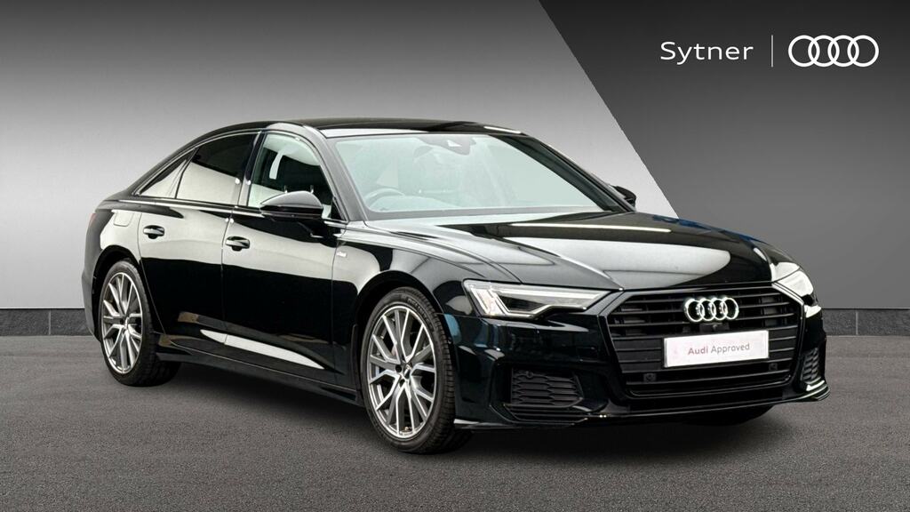 Audi A6 Saloon 40 Tdi Black Edition S Tronic Cs Pack RO20WNR Black