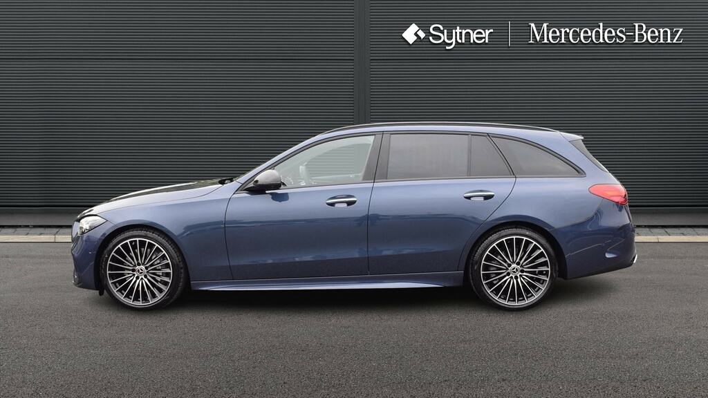 Mercedes-Benz C Class C220d Amg Line Premium Plus 9G-tronic Blue #4