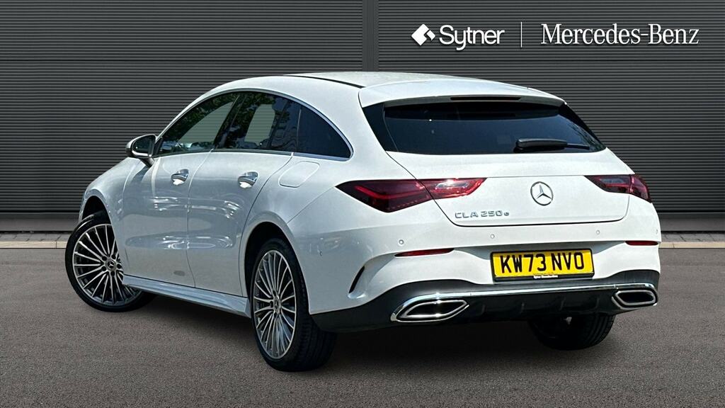 Mercedes-Benz CLA Class Cla 250E Amg Line Premium Tip KW73NVO White #2
