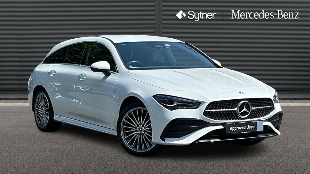 Mercedes-Benz CLA Class Cla 250E Amg Line Premium Tip White