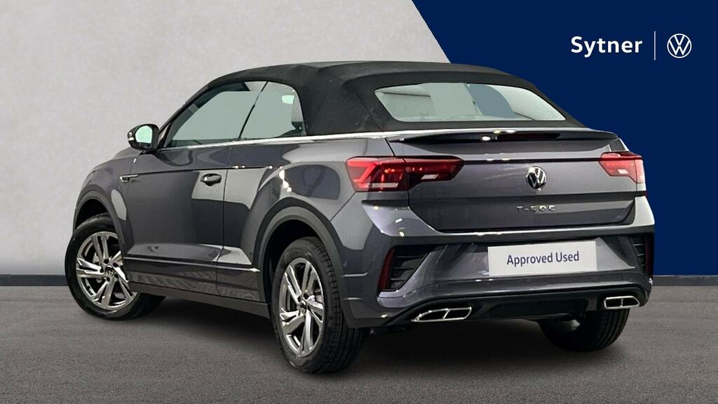 Volkswagen T-Roc 1.5 Tsi R-line Dsg Grey #4